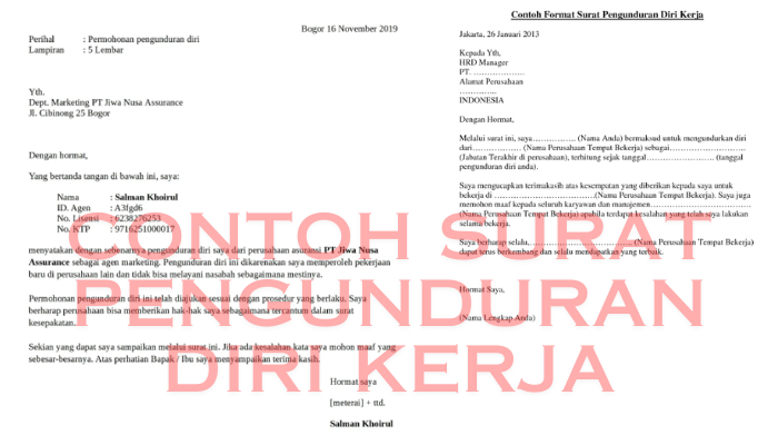 Contoh Surat Pengunduran Diri Kerja Yang Harus Kamu Perhatikan!