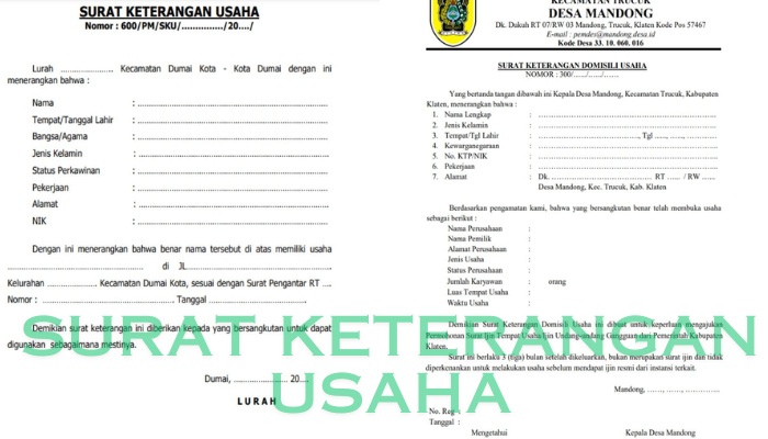 Surat Keterangan Usaha Yang Wajib Kamu Miliki Saat Membuka Usaha!