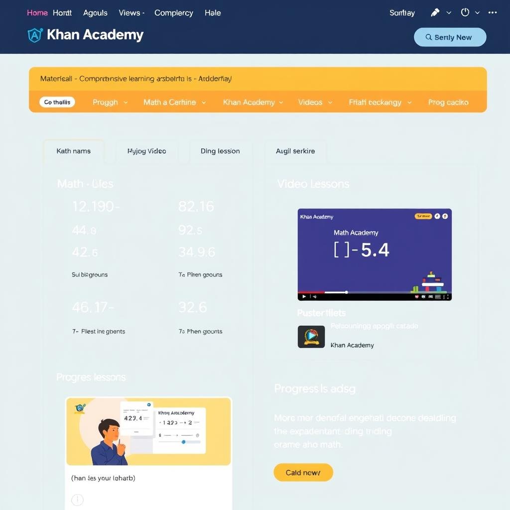 Khan Academy dengan materi pelajaran komprehensif Khan Academy dengan materi pelajaran komprehensif