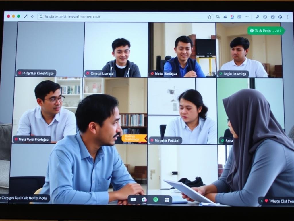 Komunitas belajar kolaboratif dalam platform belajar daring Komunitas belajar kolaboratif dalam platform belajar daring
