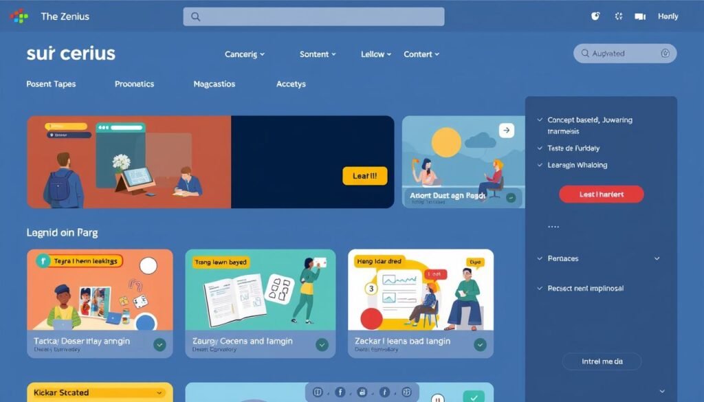 Platform Zenius dengan materi pembelajaran berbasis konsep Platform Zenius dengan materi pembelajaran berbasis konsep